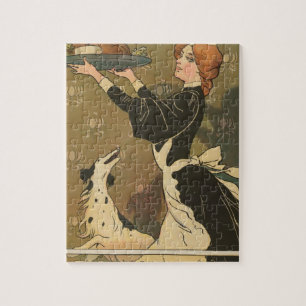 Vintager Erntedank Viktorianisch Türkei Puzzle