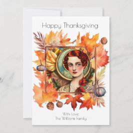 Vintager Erntedank wünscht Einladung