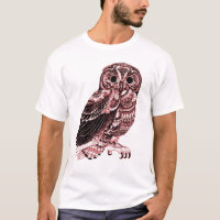 VINTAGER EULE T - Shirt