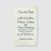 Vintager Extravaganter Western Hochzeit speichern 