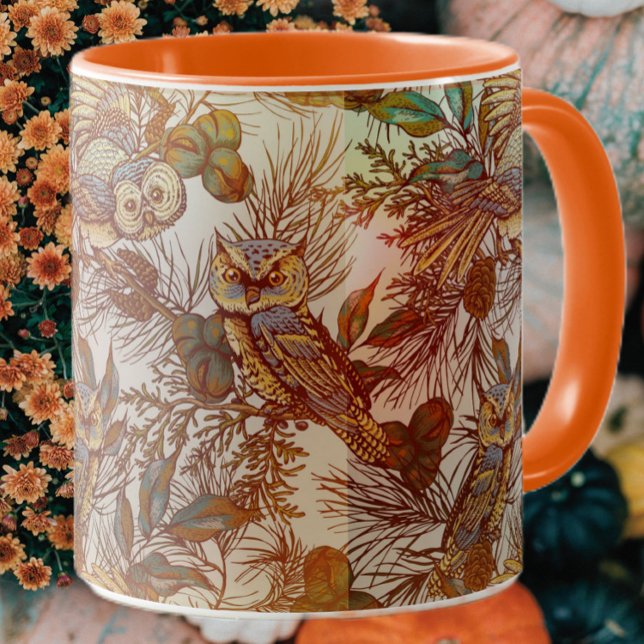 Vintager Fall der Herbstkeule Tasse (Von Creator hochgeladen)