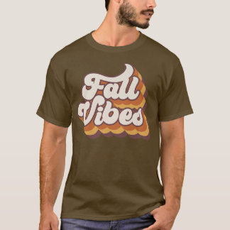 Vintager Fall Vibes glücklicher Fall Y'alle Herbst T-Shirt