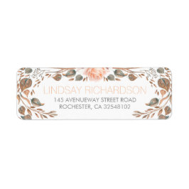 Vintager Fall Waldgarten Hochzeit