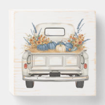 Vintager Fall Weißer Lieferwagen