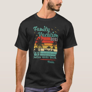 Vintager Familienurlaub 2022 Indische Felsen in Fl T-Shirt