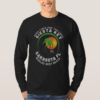 Vintager Familienurlaub Florida Siesta T-Shirt