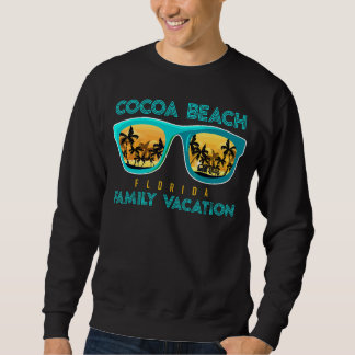 Vintager Familienurlaub Florida Sonnenbrille Cocoa Sweatshirt