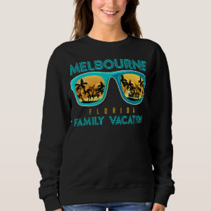 Vintager Familienurlaub Florida Sonnenbrille Melbo Sweatshirt