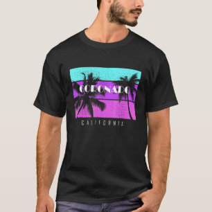 Vintager Familienurlaub Kalifornien Coronado Beach T-Shirt