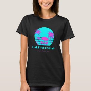 Vintager Familienurlaub Kalifornien Halbmond Bay B T-Shirt