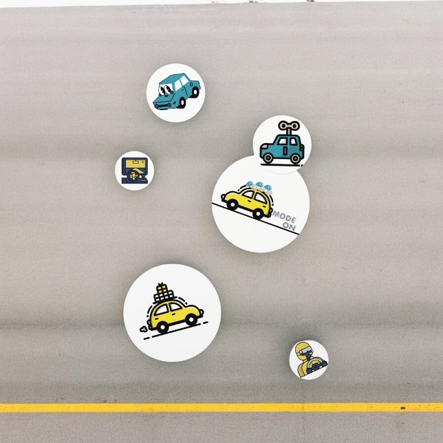 Vintager Farbspielzeugtisch Confetti Konfetti (vintage toy cars collections party confetti,kids birthday party,baby shower,graduation confetti)