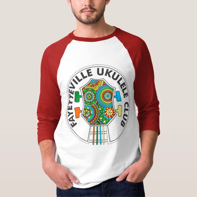Vintager Fayetteville Ukulele Club T-Shirt (Vorderseite)