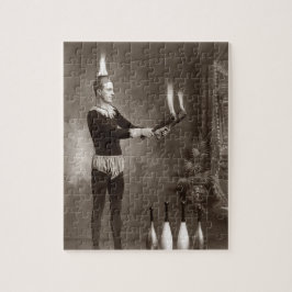Vintager Feuerschlucker Puzzle
