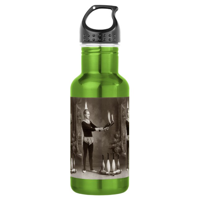 Vintager Feuerschlucker Trinkflasche (Vorderseite)