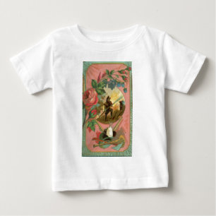 Vintager Feuerwehrabdeckung der 1880er Jahre Baby T-shirt