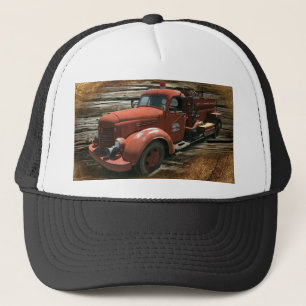 Vintager Feuerzug Truckerkappe