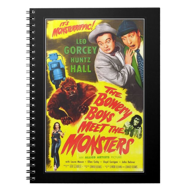 Vintager Film-Horror - Notizblock (Vorderseite)