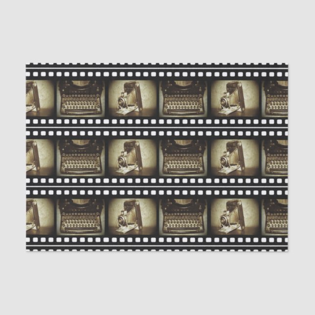 Vintager Film Seidenpapier (Vorderseite)