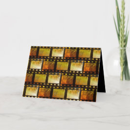 Vintager Filmfilm lustige Romantikkarte Karte