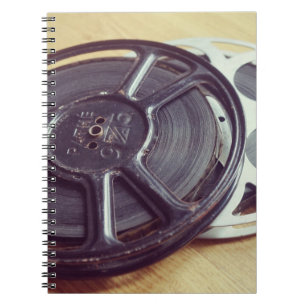 Vintager Filmfilm Notizblock