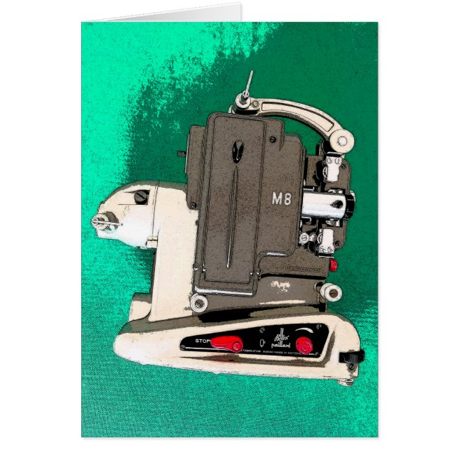 Vintager Filmprojektor (Vorne)