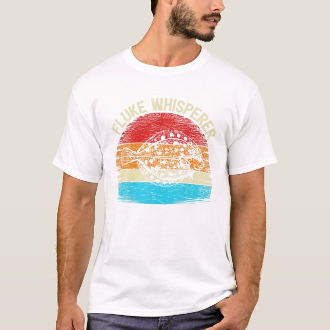 Vintager Fischfang T-Shirt (Vorderseite)