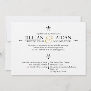 VINTAGER FLAIR EINLADUNG