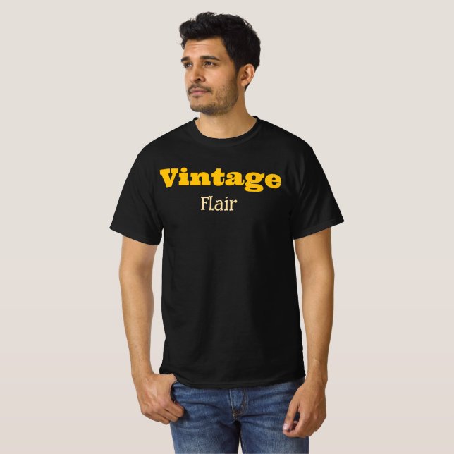 Vintager Flair T - Shirt (Vorne ganz)