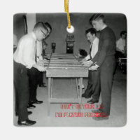 VINTAGER FOOSBALL FUZBOLL FOTO-Tabelle FUSSBALL