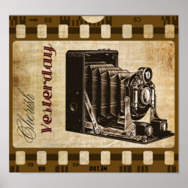 Vintager Fotofilm Poster