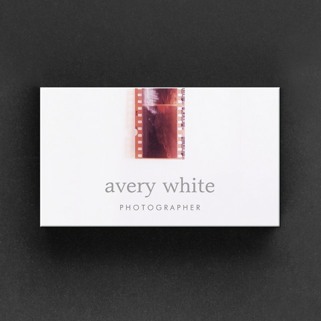 Vintager Fotograf Visitenkarte (Von Creator hochgeladen)