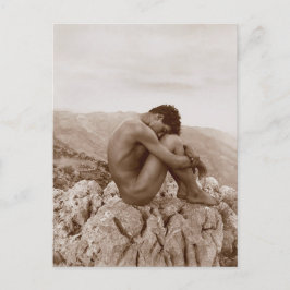 Vintager Fotograf Wilhelm von Gloeden Postkarte