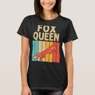Vintager Fox für Frauen Großmutter Mama Tante Wild T-Shirt