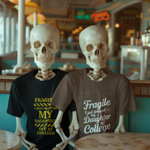 Vintager fragiler T - Shirt: Fallende Tochter bei  T-Shirt