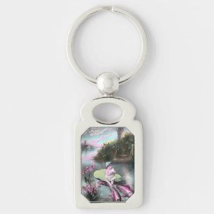 Vintager französischer Aprilscherz Pistcard Schlüsselanhänger