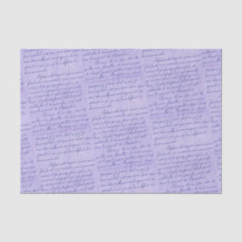 Vintager französischer Brief Seidenpapier