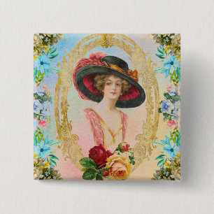 Vintager französischer Button