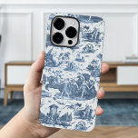 Vintager französischer Chariot von Dawn Toile de J Case-Mate iPhone 14 Pro Max Hülle<br><div class="desc">Wunderschön rekonstruierte nahtlose Vintage französische Jugendtoilette,  inspiriert von Guido Renis Skulptur Le Char de L'Aurore ca 1790 Kupferstich auf Textilien. Dieses komplexe Muster zeigt Szenen griechischer Götter und Göttinnen,  Tempel,  exotische Tiere,  mythische Meereslebewesen und Fantasielandschaften.</div>