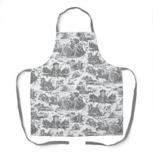 Vintager französischer Chariot von Dawn Toile de J