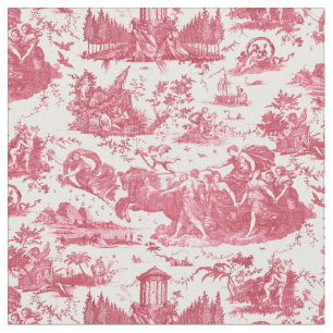 Vintager französischer Chariot von Dawn Toile de J Stoff