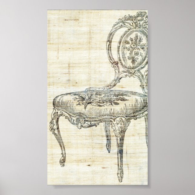 Vintager französischer Vorsitz 2 Poster (Vorne)