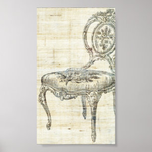 Vintager französischer Vorsitz 2 Poster