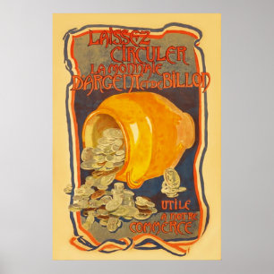 Vintager französischer Weltkrieg 1. Poster