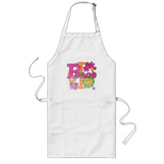 Vintager Frieden Lange Schürze