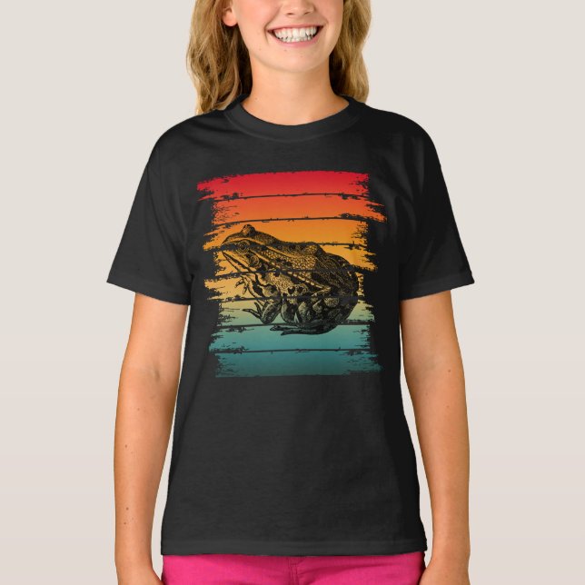 VINTAGER FROG T-Shirt (Vorderseite)
