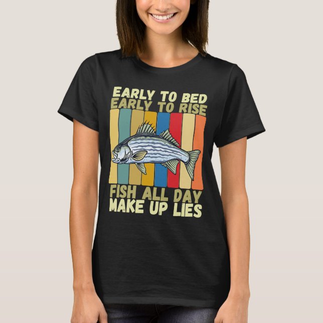 Vintager frühe Bettdecke Frühaufstehender Funny St T-Shirt (Vorderseite)