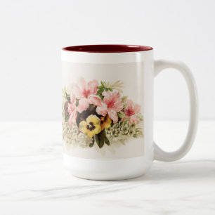 Vintager Frühling blüht Tasse