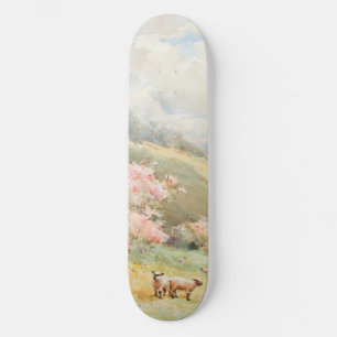 Vintager Frühling von Joseph Rubens Powell Skateboard