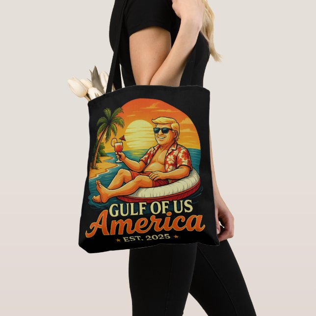 Vintager Funny Trump - Amerikas Golf 2025 (Von Nahem)