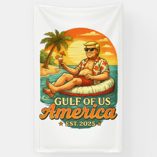 Vintager Funny Trump - Amerikas Golf 2025 Banner